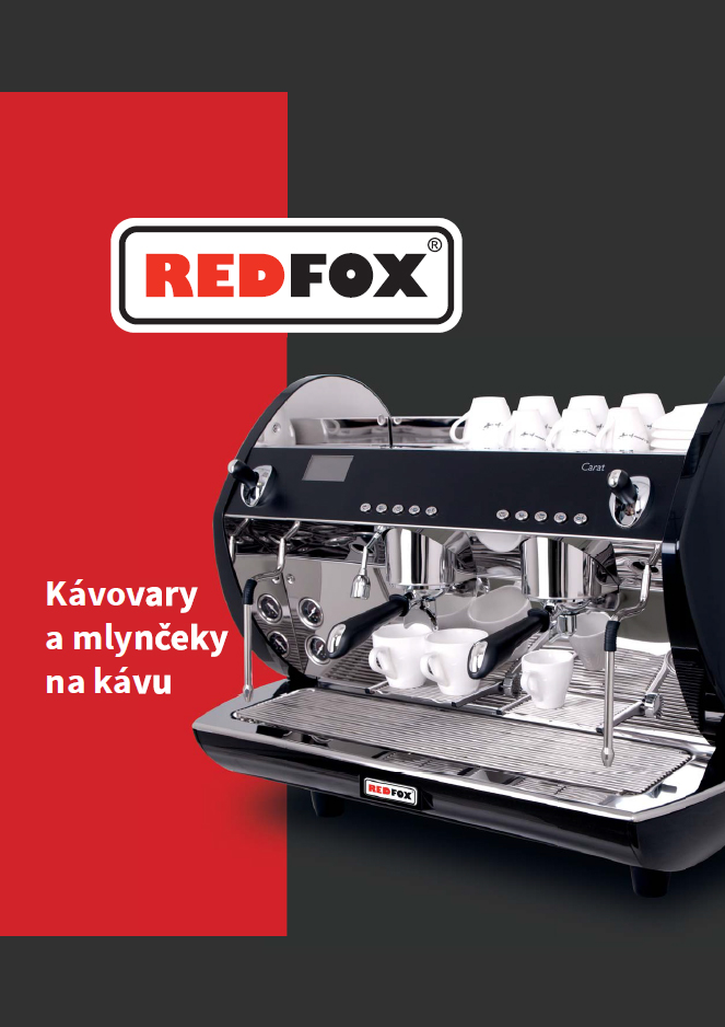 Redfox kávovary a mlynčeky na kávu